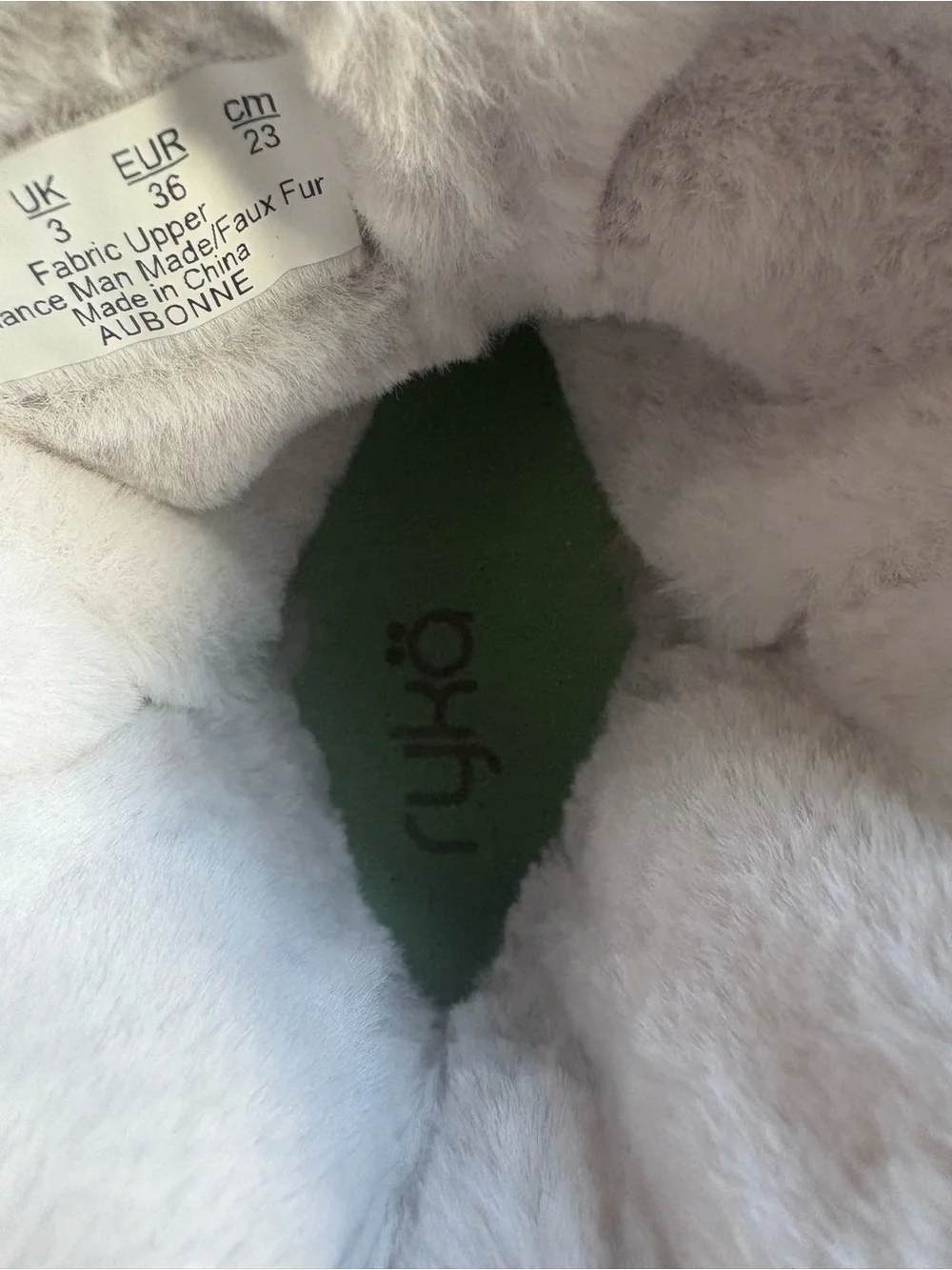 Ryka Aubonne Women’s 6 Faux Fur Winter Boots Beige Tan Cozy Snow Boots